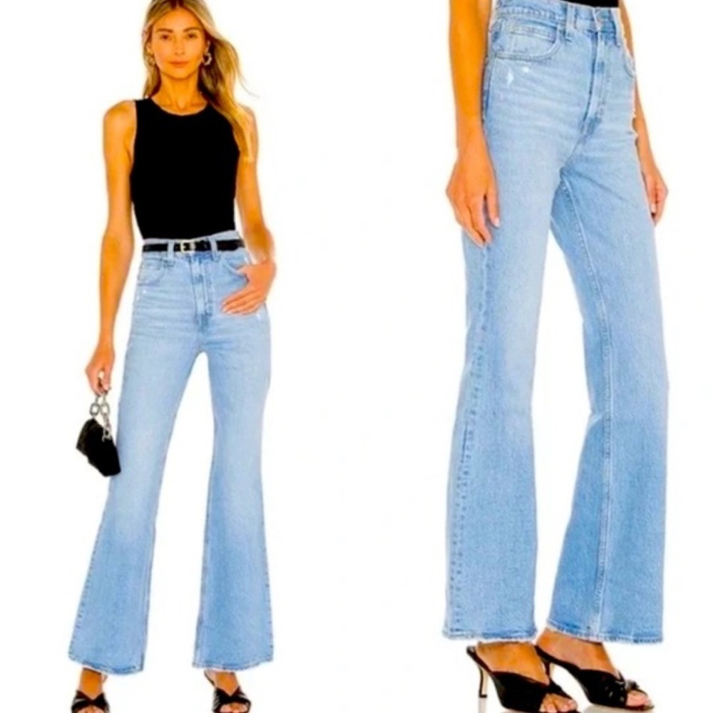 Levi’s high rise 70’s flare